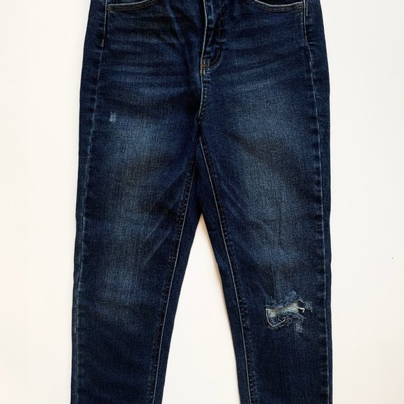 Wax Jeans Los Angeles - High Rise Stonewash - Skinny Jeans - Size 7 - Picture 9 of 12